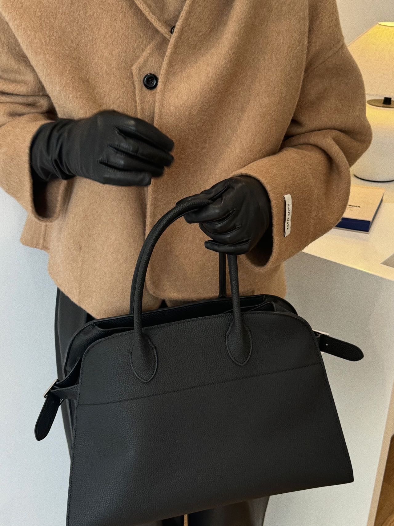 Sloane Short Wool Tan Coat