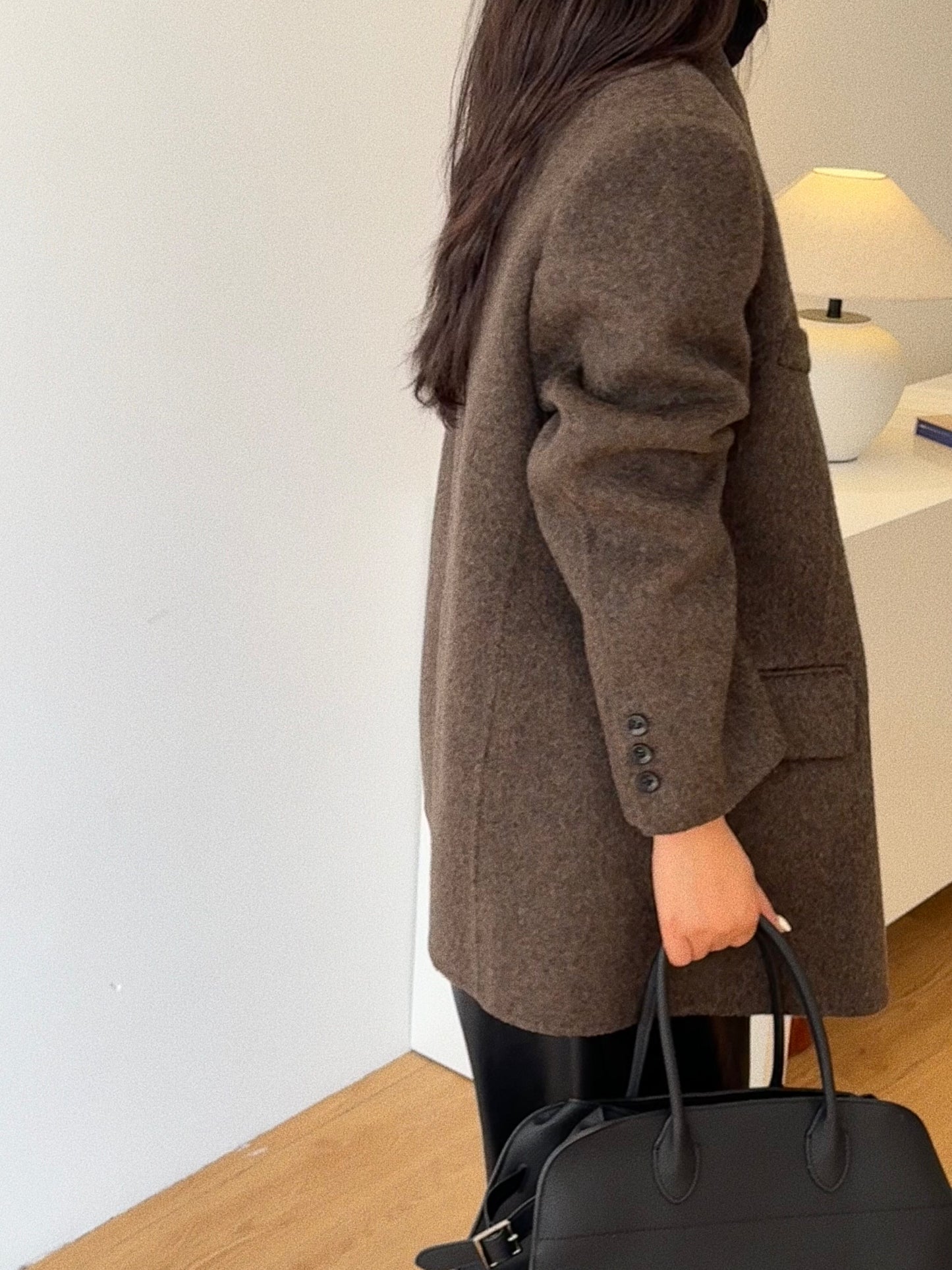 Lana Brown Wool Blazer