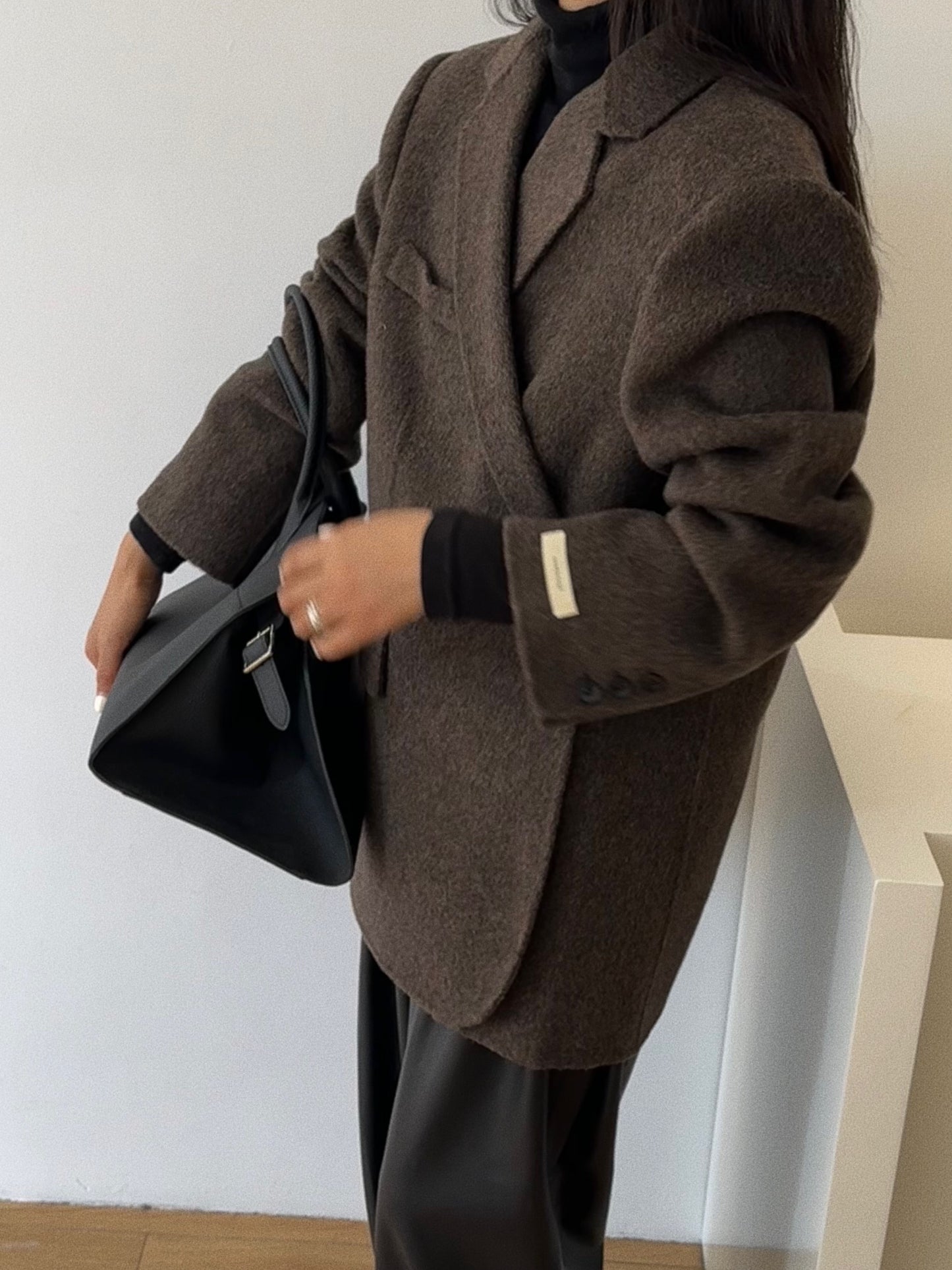 Lana Brown Wool Blazer