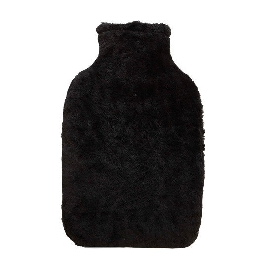 Black Hot Water Bottle