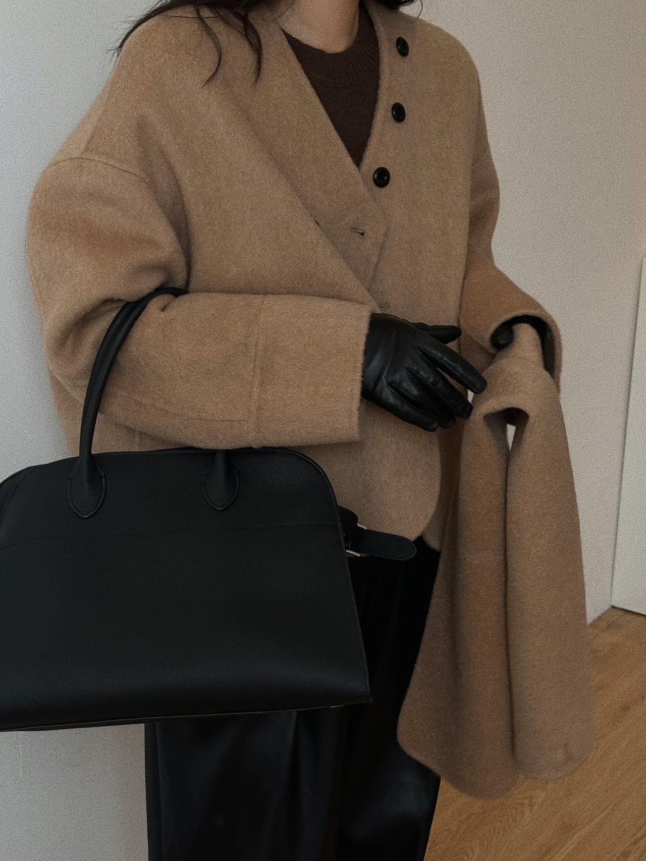 Sloane Short Wool Tan Coat