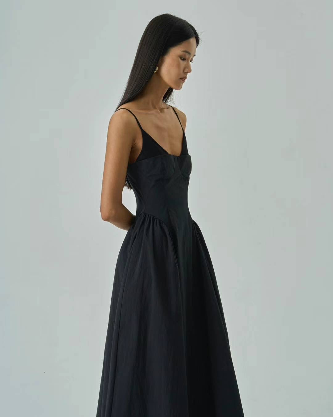 Mila Waisted Midi Dress