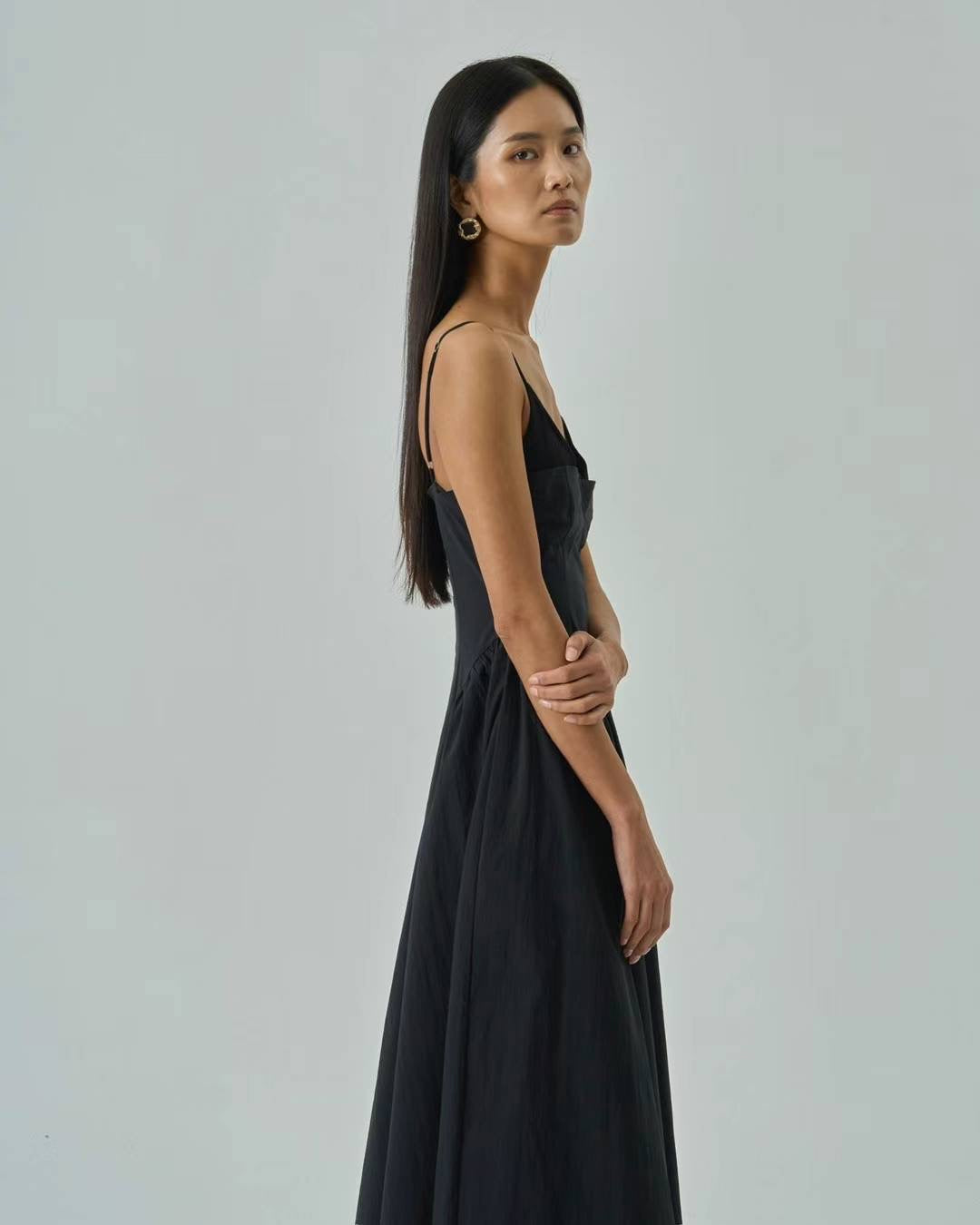 Mila Waisted Midi Dress