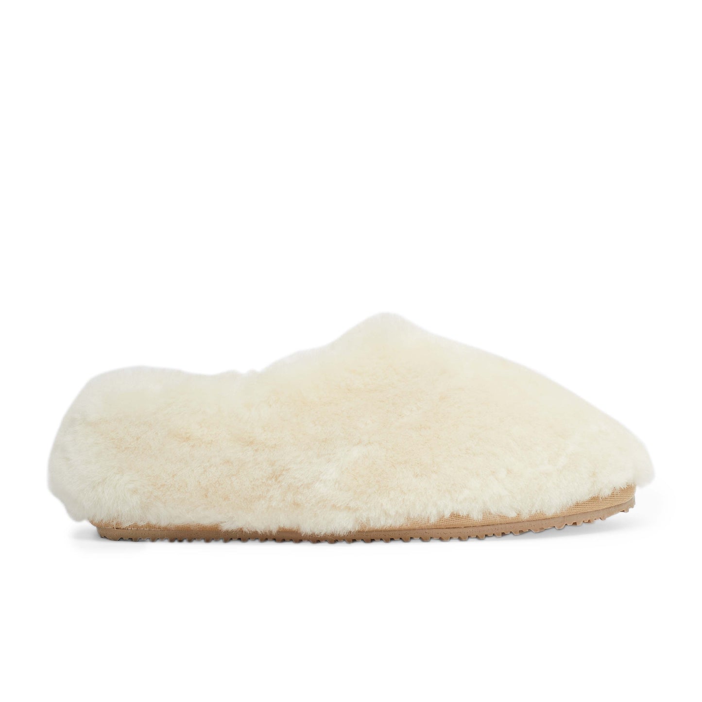 Cream Clog Slipper